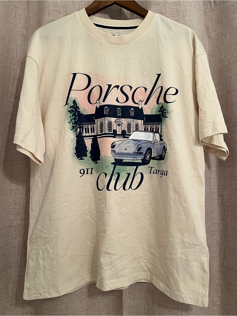 Puma Porsche 911 Country Club Graphic T Shirt Size Large NWT
